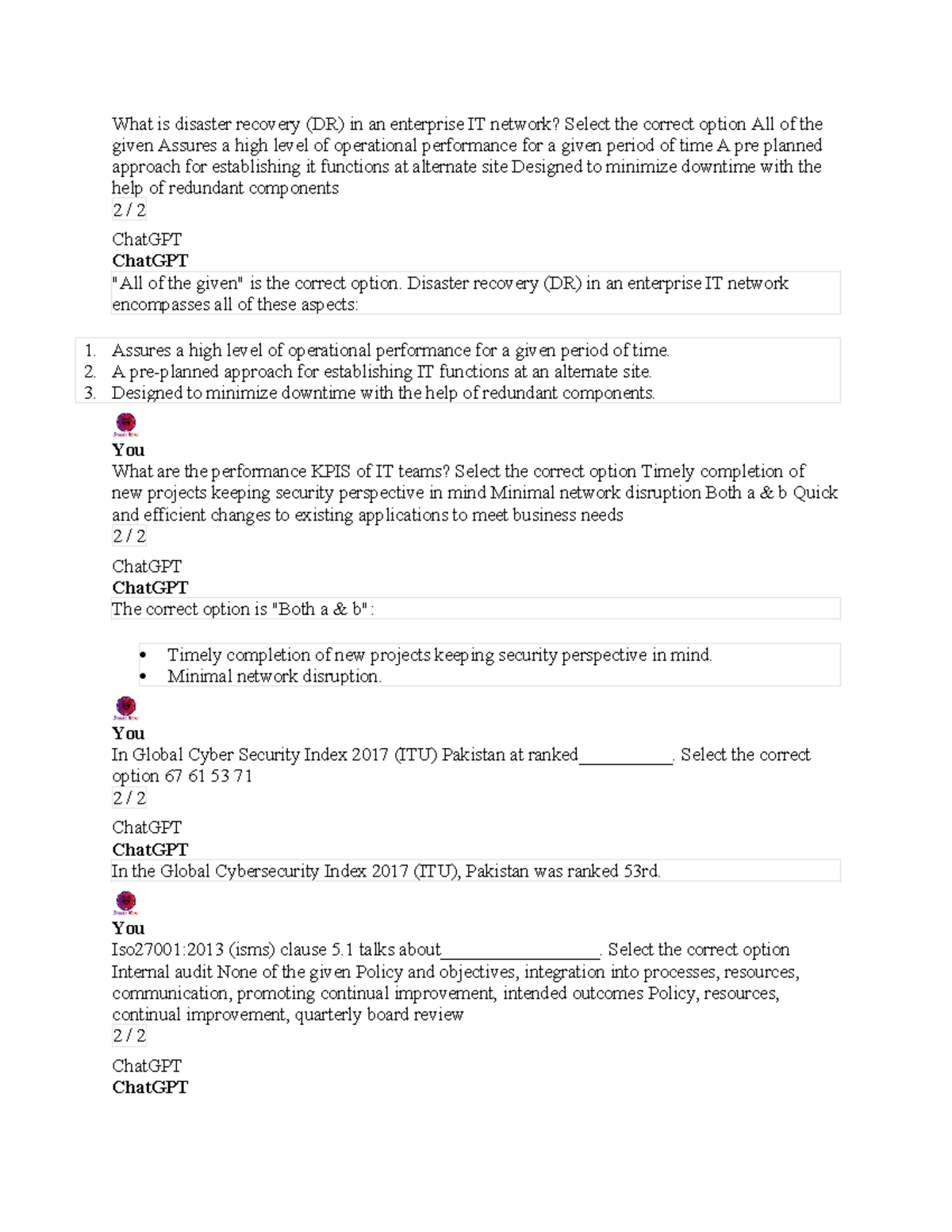 Cs205 Quiz 1 - What Is Disaster Recovery (DR) In An Enterprise IT ...