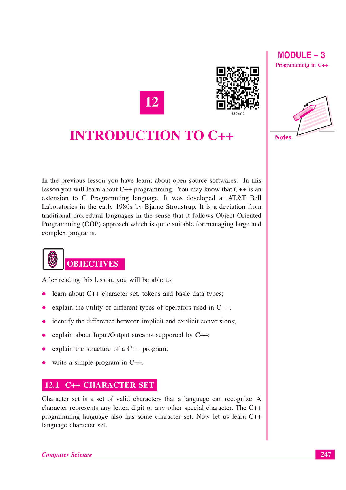 computer-science-lesson-12-programminig-in-c-notes-12-introduction