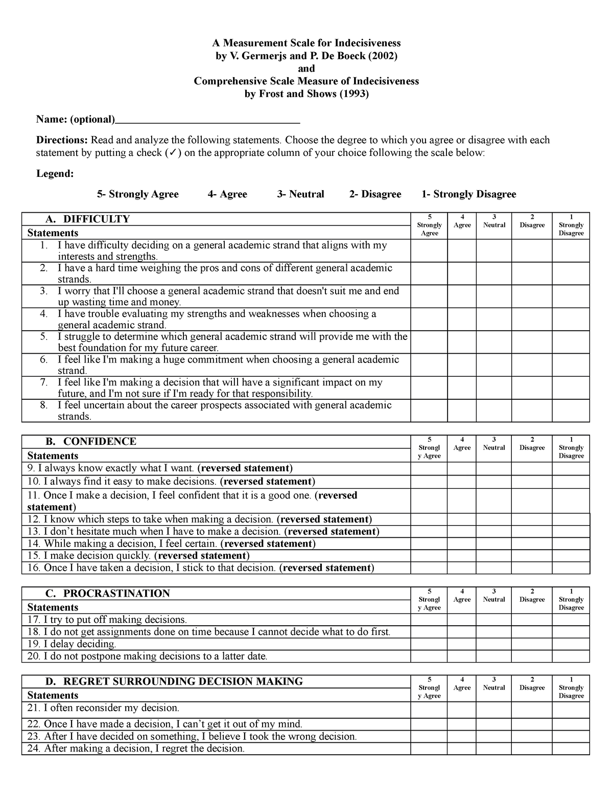 Group-1-Research-Questionnaire (1) - A Measurement Scale for ...