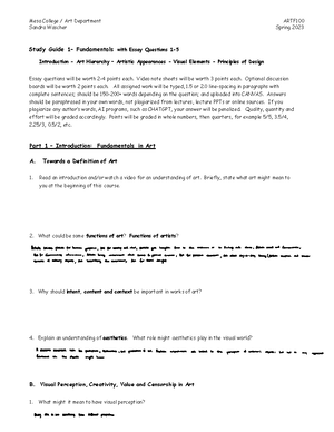 Mesa study guide: 2c Design - Mesa College / Art Department ARTF Sandra ...