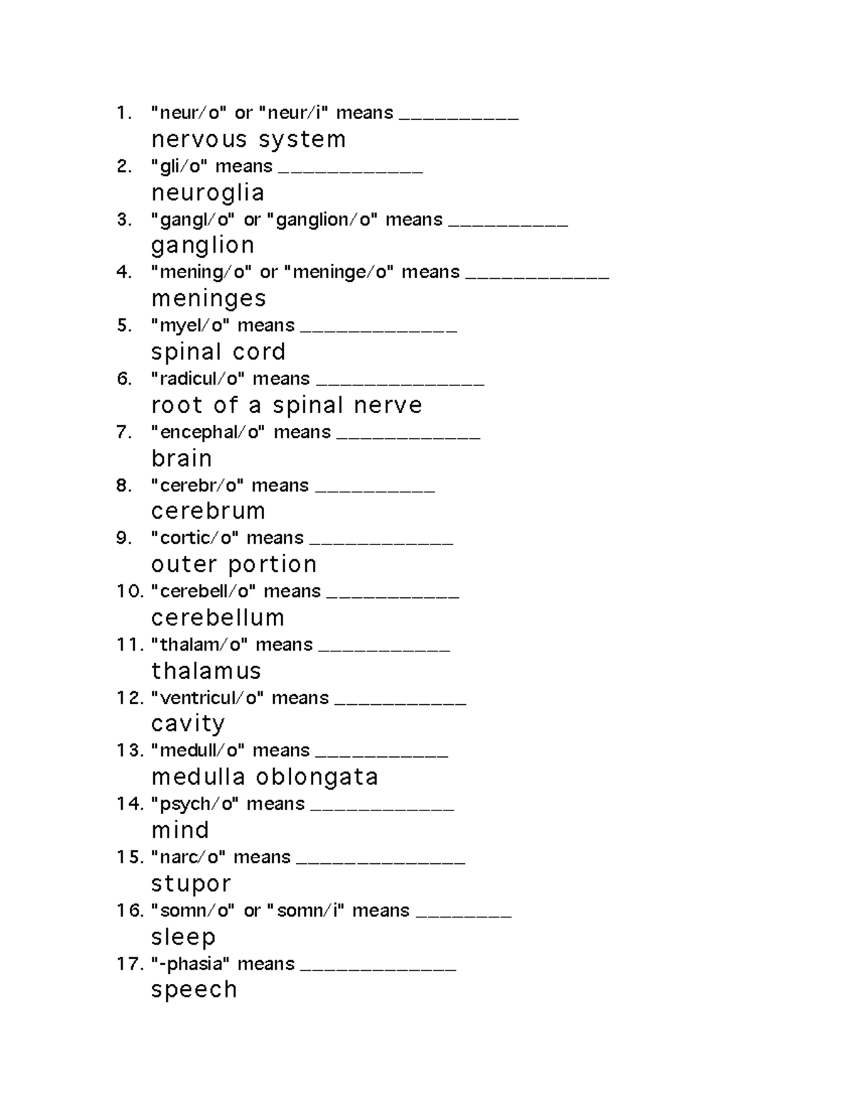 med-vocabulary-17-questions-and-answers-neur-o-or-neur-i-studocu