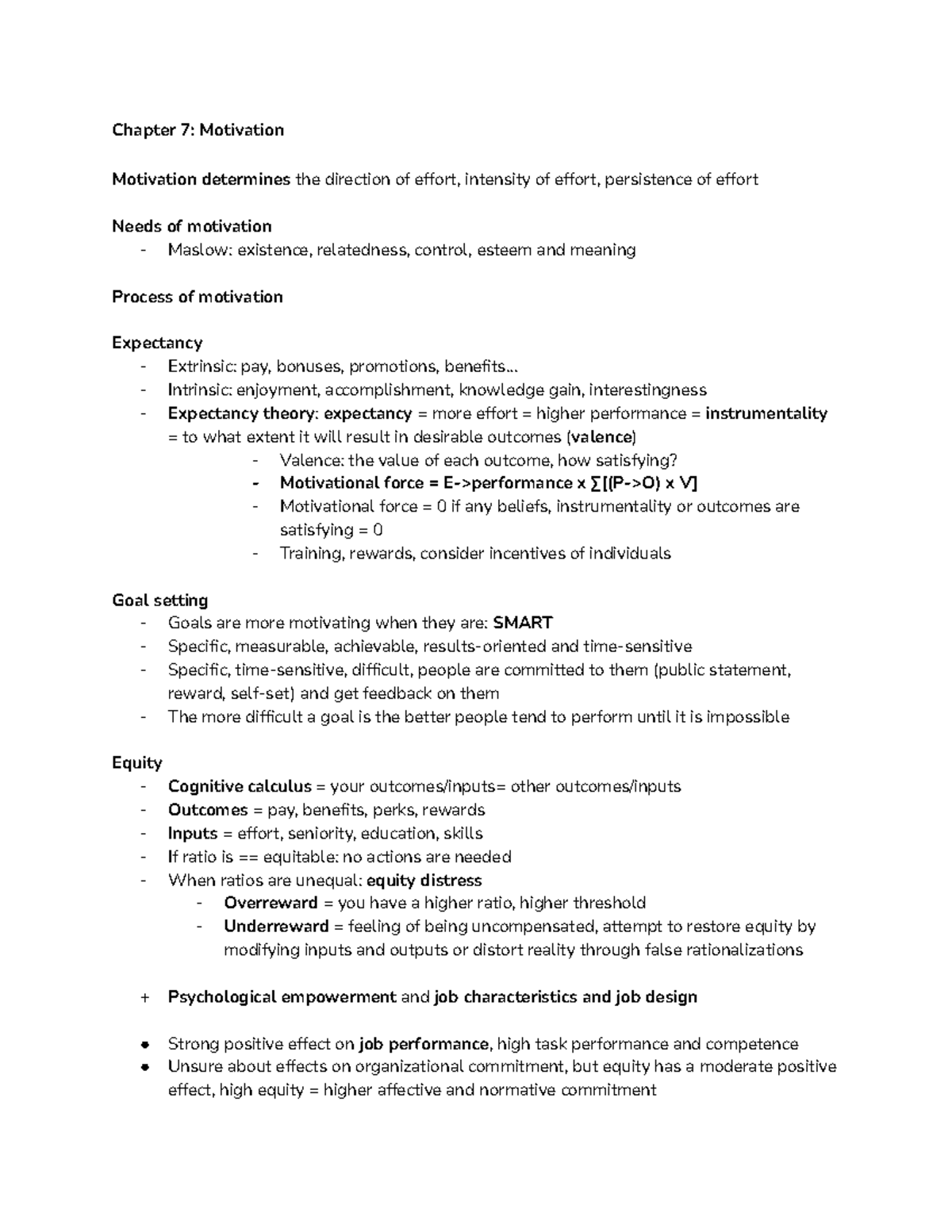 Chapter 7 Adm 2336 Adm 2336 Magda Donia 2022 Organizational Behaviour Chapter 7 Studocu Chapter 7 Adm 2336 Adm 2336 Magda Donia 2022 Organizational Behaviour Chapter 7 Studocu