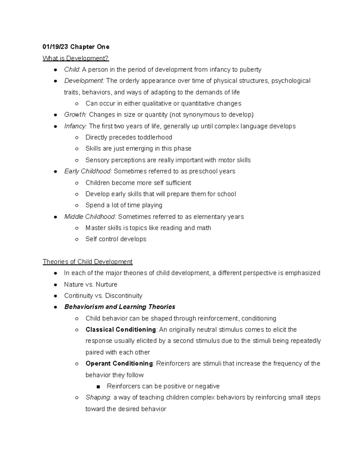 psy260-child-psychology-lecture-notes-chapters-1-4-01-19-23-chapter