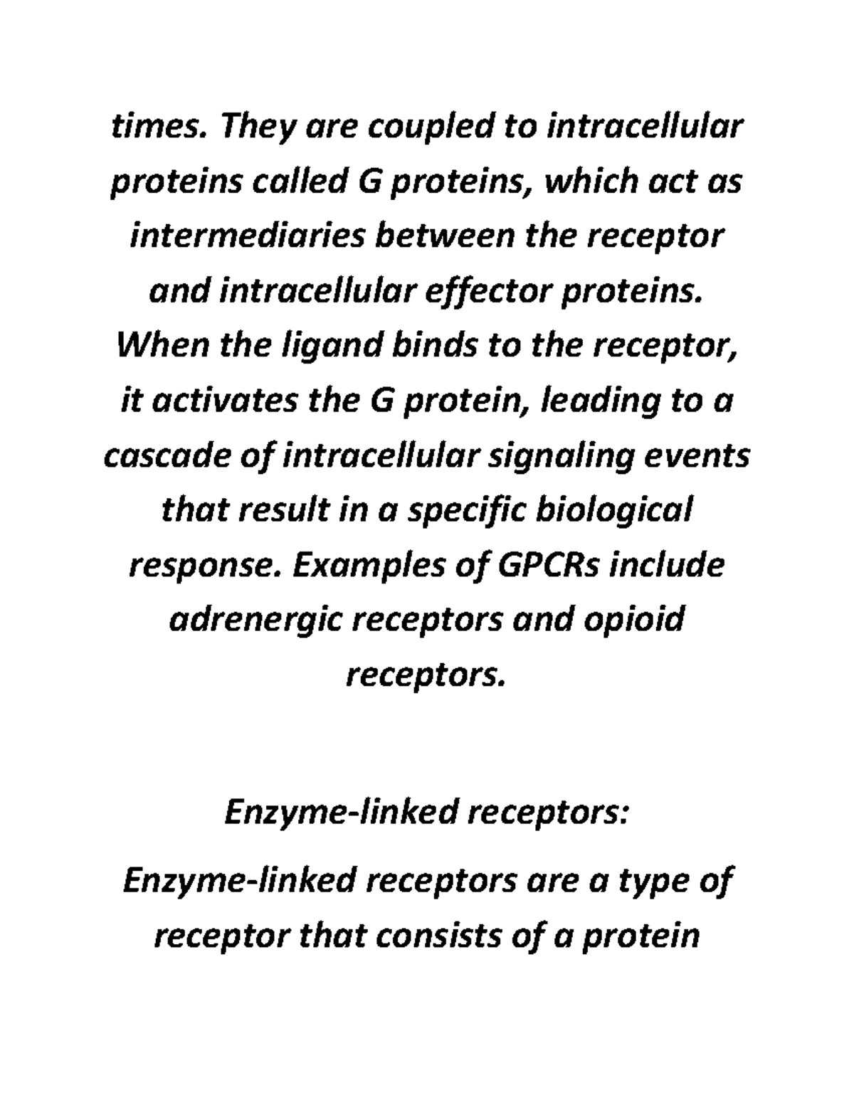 Drug Receptor Interactions 7-9 - Times. They Are Coupled To 