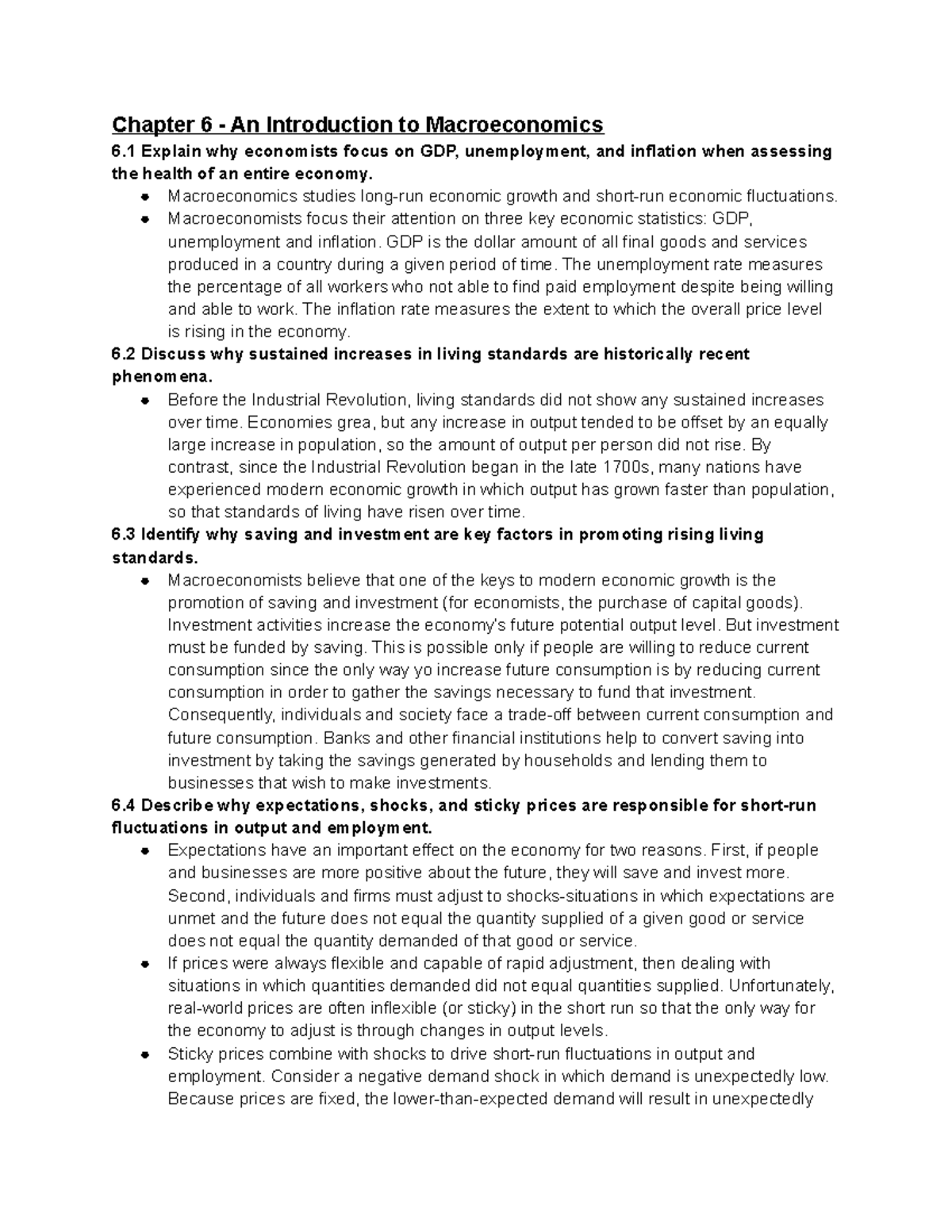 CECN204 - Lecture notes 1 - Chapter 6 - An Introduction to ...