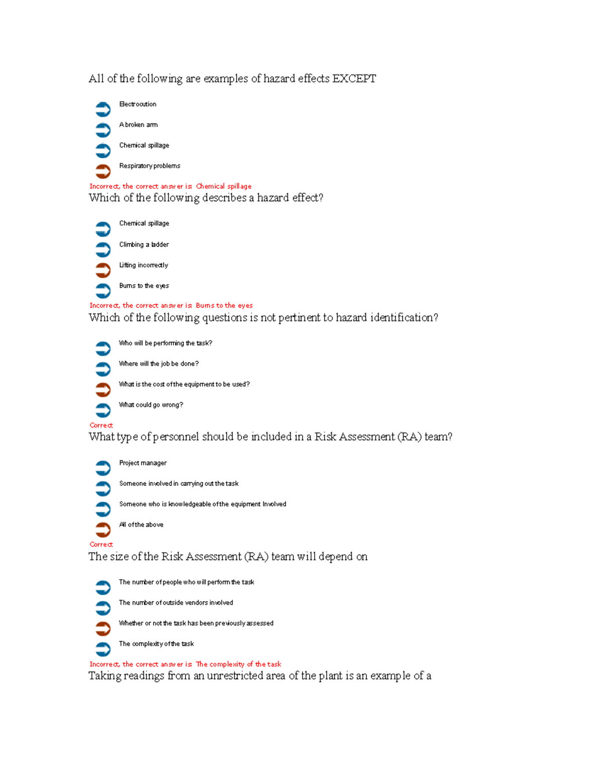 all-of-the-following-are-examples-of-hazard-effects-except-all-of-the