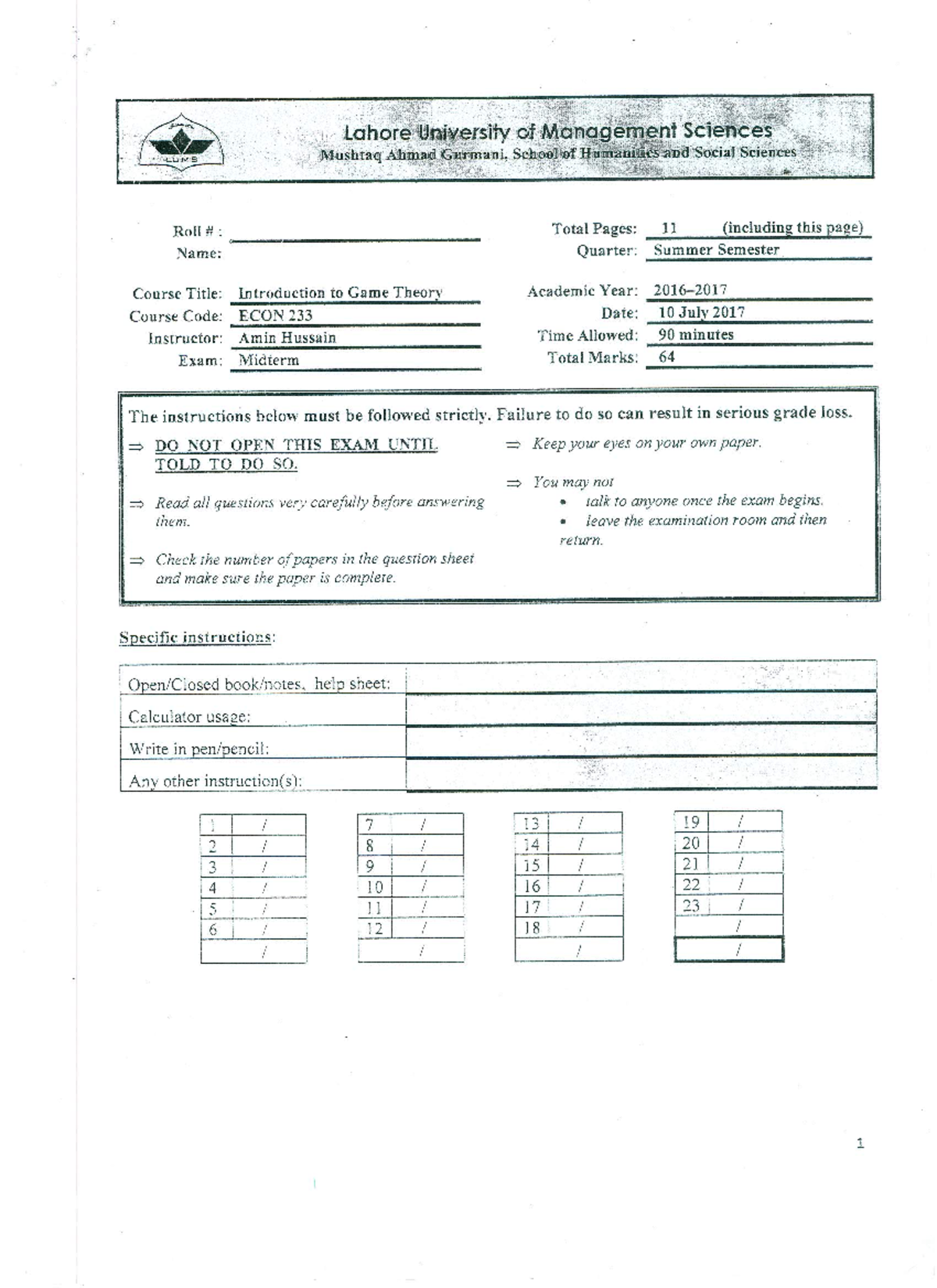 Midterm 5 September 2019, answers - Principles of Marketing - Studocu