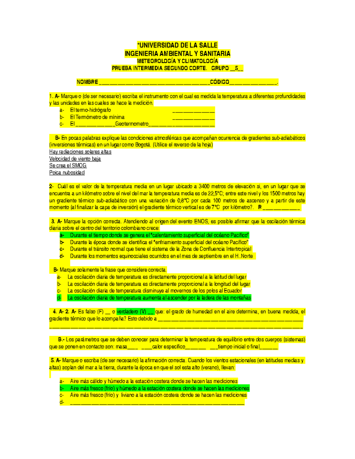 Examen 18 Preguntas Y Respuestas Studocu