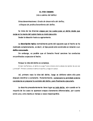 Examen Derecho Penal 1 - Para Estudiar - Examen Derecho Penal II Parte ...