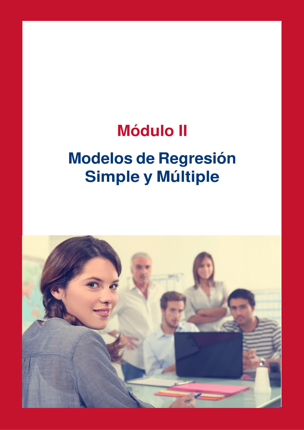 U2 Econometria - Pdf - Módulo II Modelos De Regresión Simple Y Múltiple ...