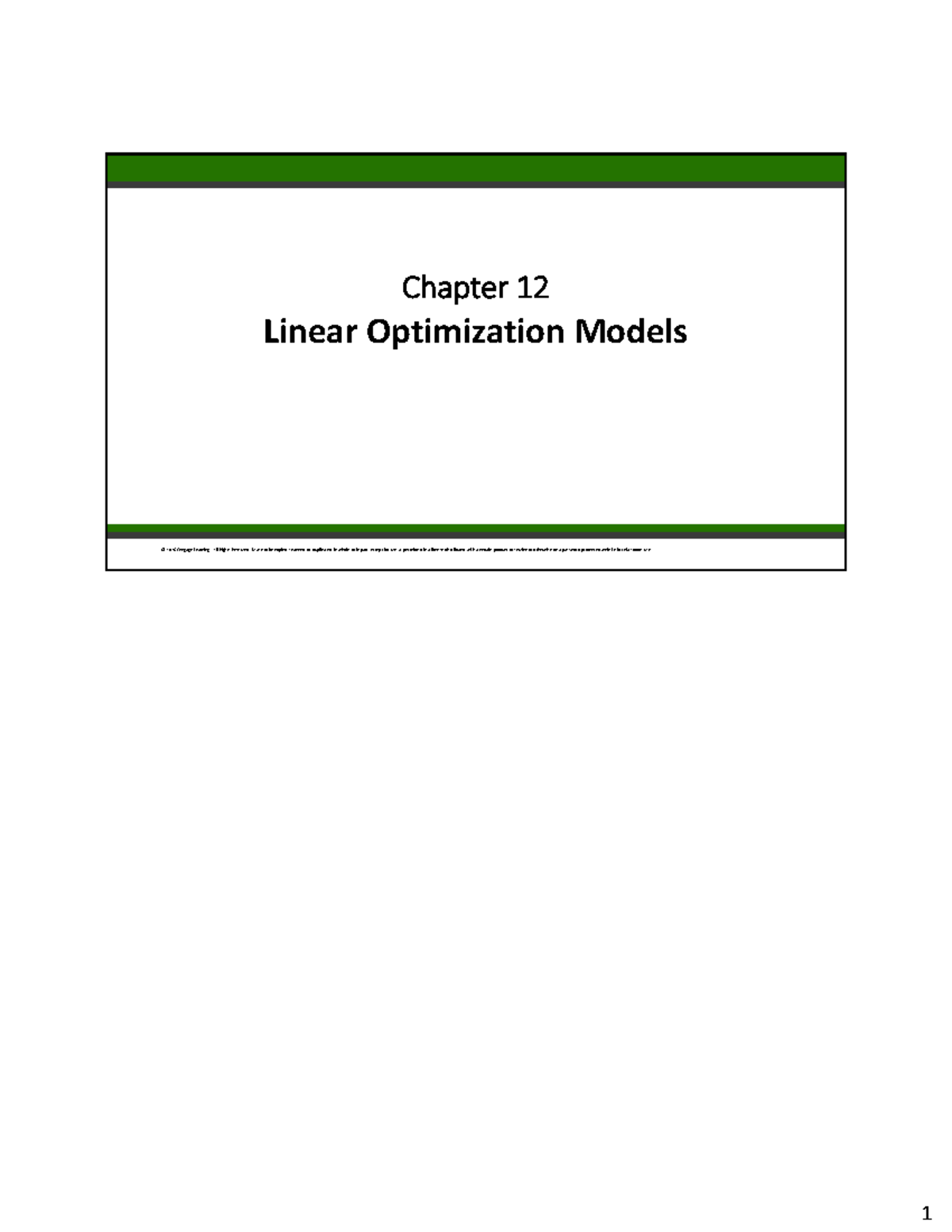 Chapter 12 Slides-sec 12Organizational Behavior MGMT 340 - © 2016 ...