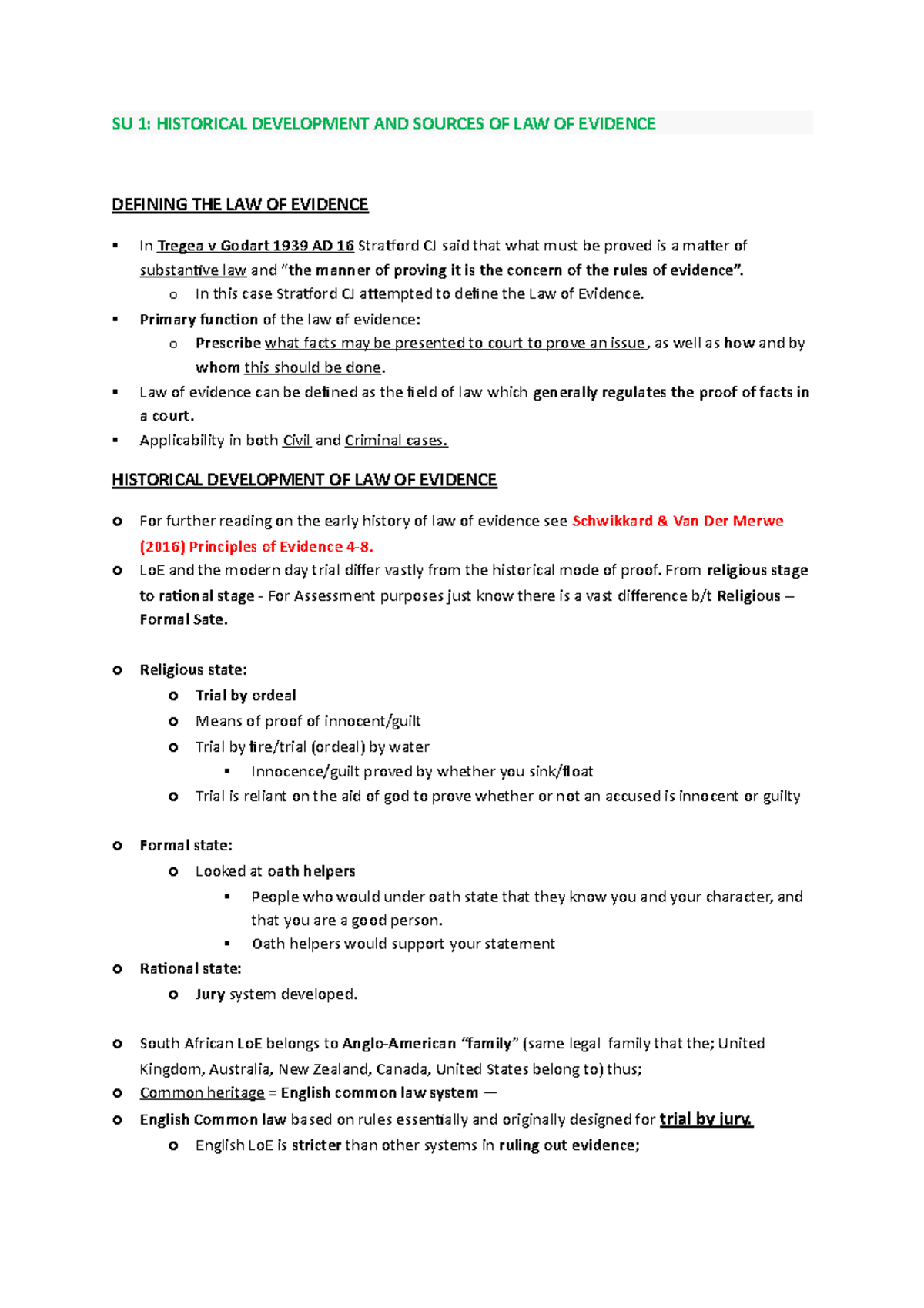 BWR 310 [Notes] - notes for bwr 310 - SU 1: HISTORICAL DEVELOPMENT AND ...