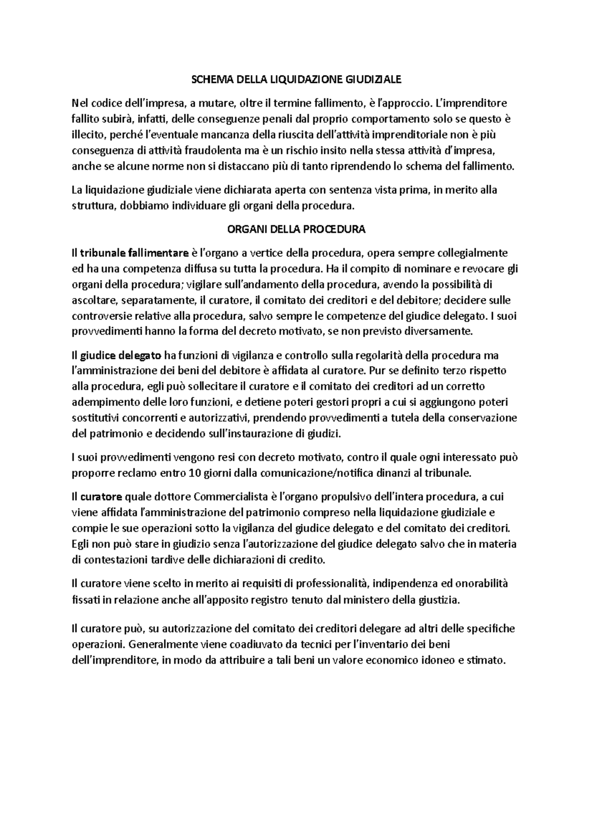 domanda di ammissione al passivo liquidazione giudiziale