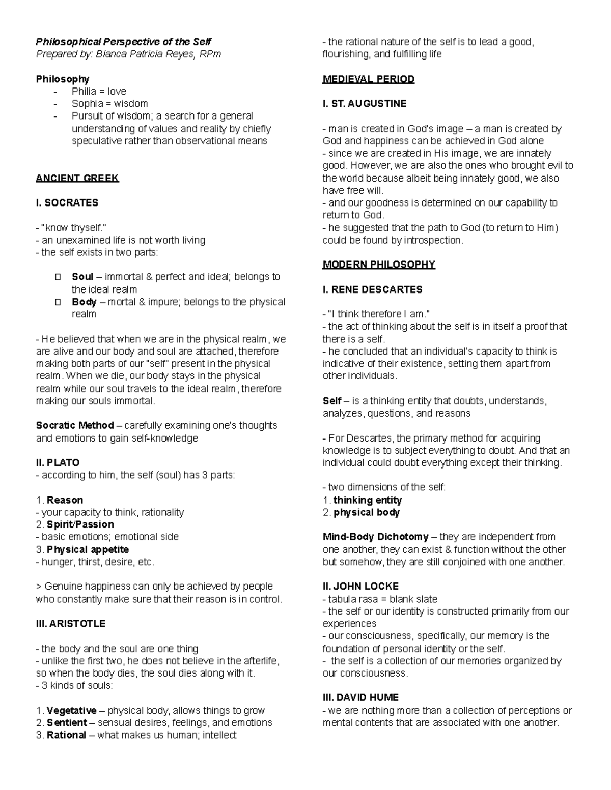 UTS- Lesson-12 - Understanding The Self 1st Sem Midterm Notes ...