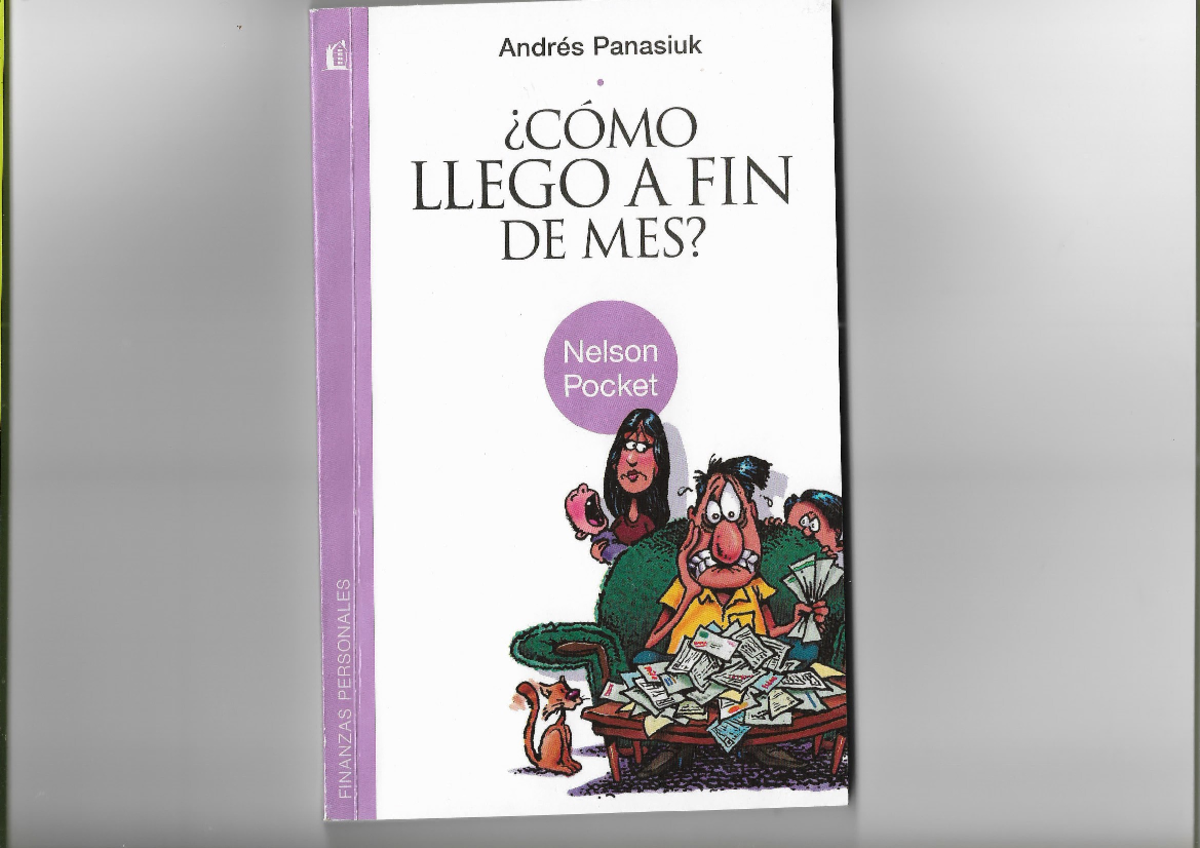 Libro COMO Llegar A FIN DE MES - Andrés Panasiuk LLEGO A FIN DE MES