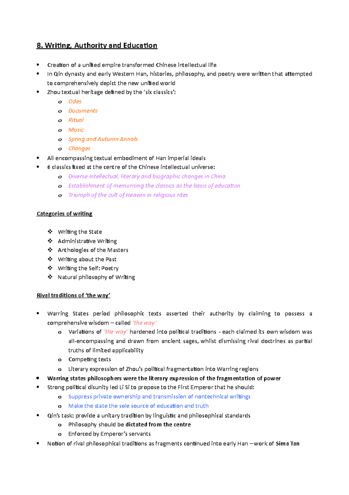 8. Writing, Authority and Education - 8. Writing, Authority and ...