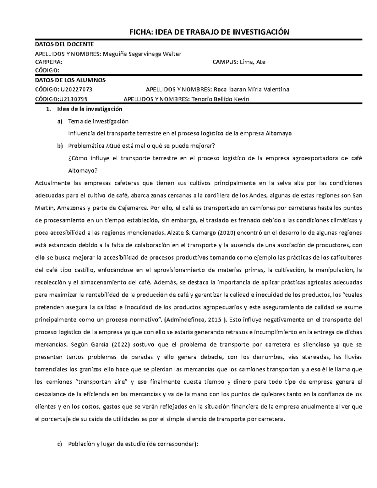 trabajo de investigacion ta4 para presuntos caracterres de ...