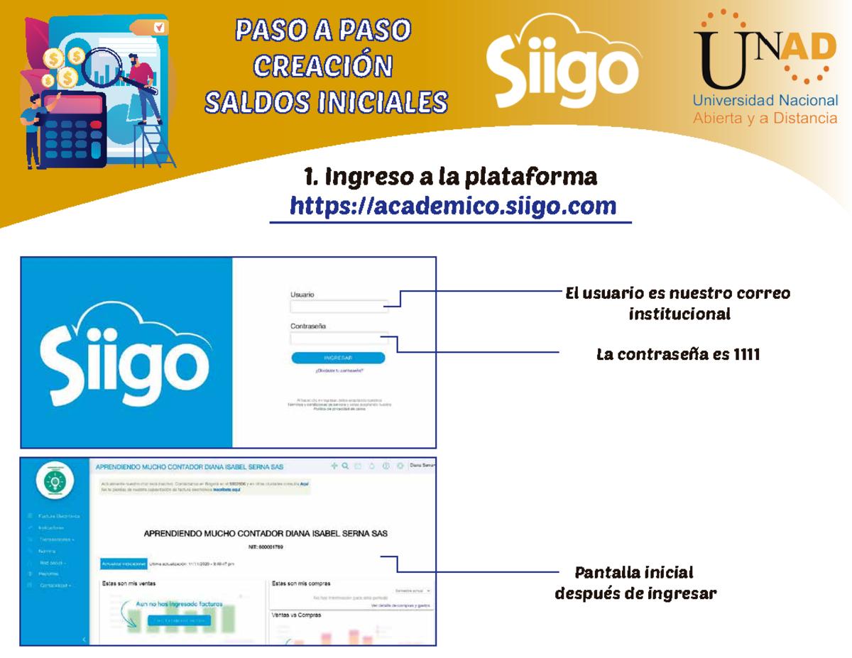 PASO A PASO Ingreso DE Saldos Iniciales A Siigo - Contabilidad Y Costos ...