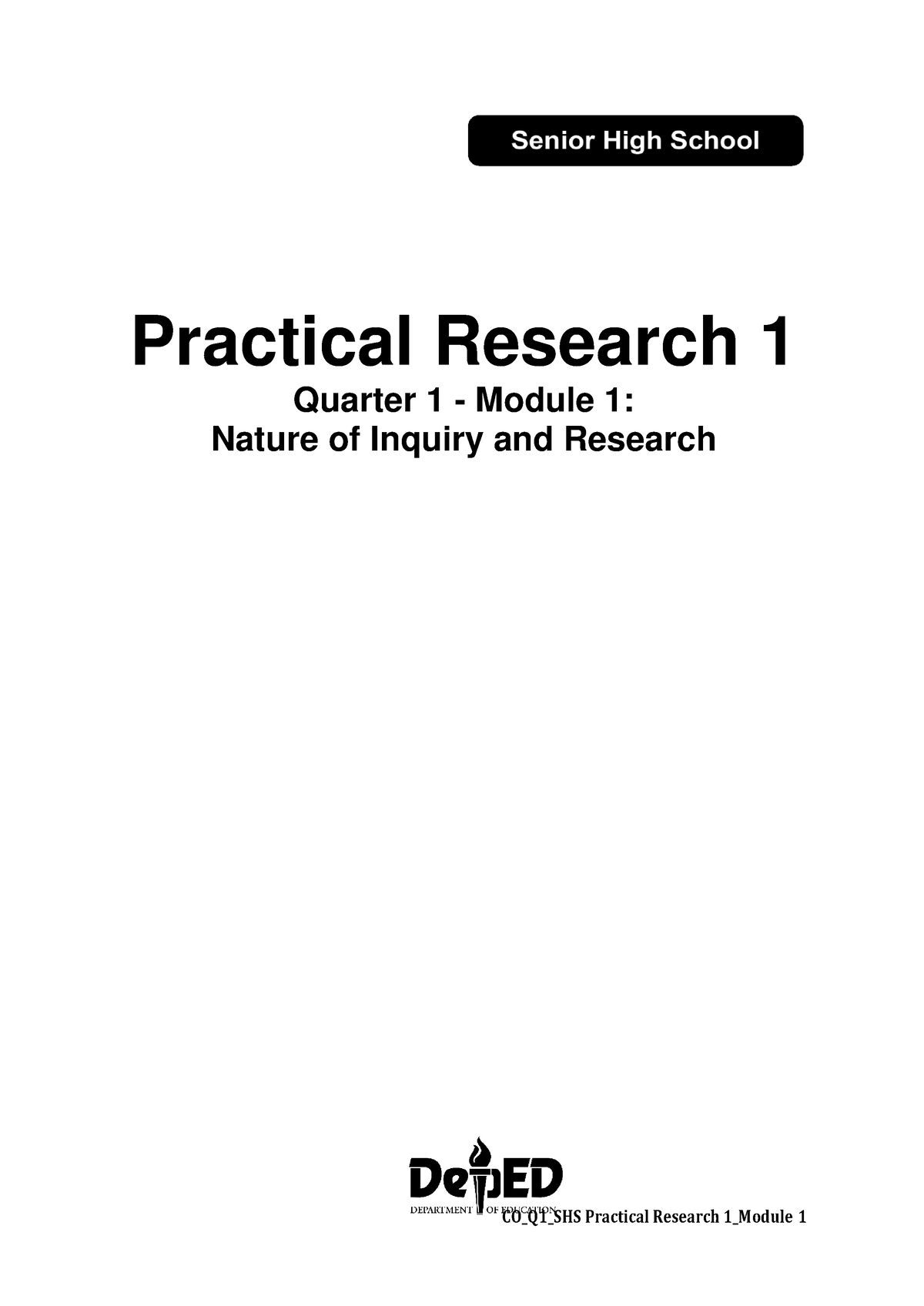 research 8 quarter 1 module 1