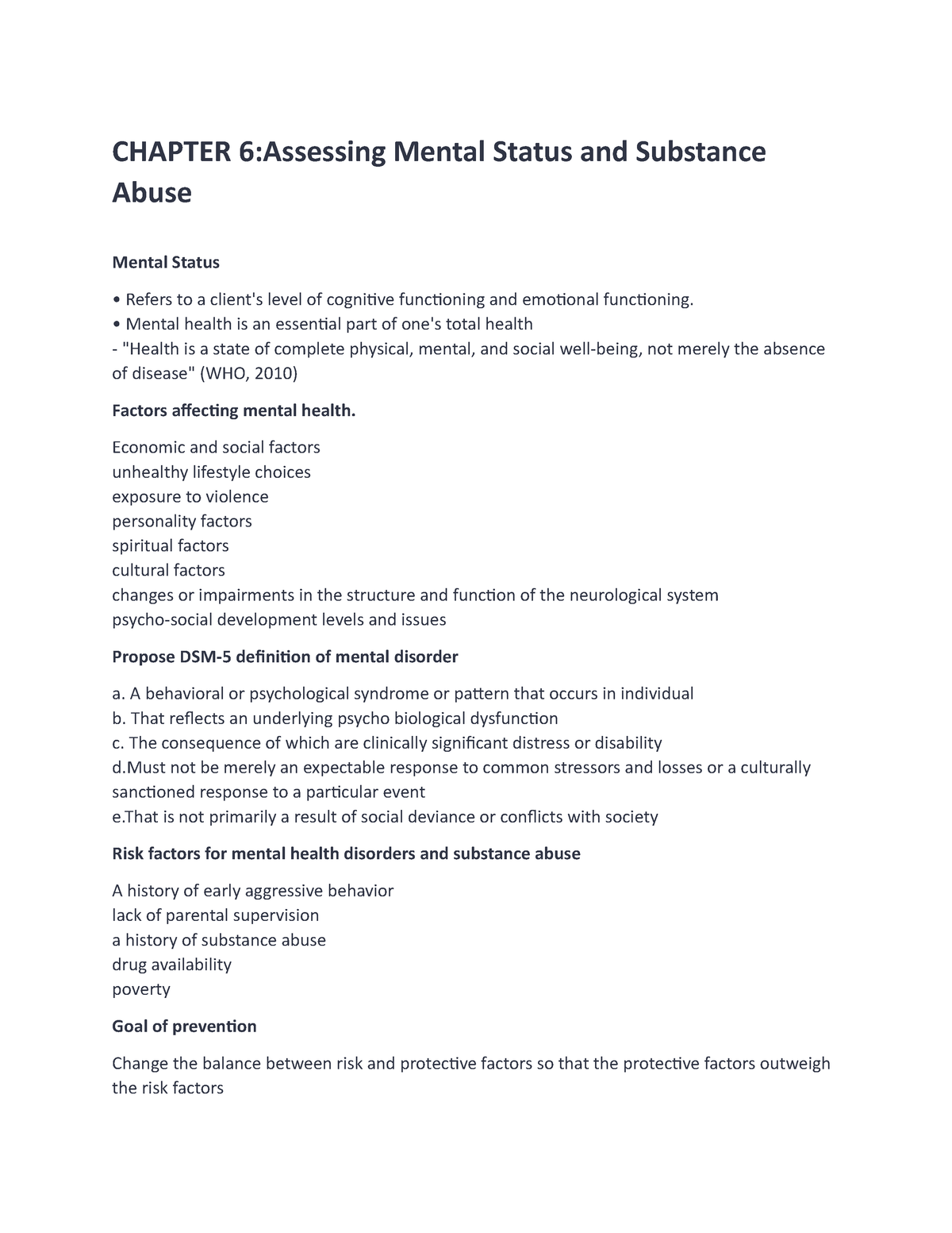 chapter-6-assessing-mental-status-and-substance-abuse-reviewer