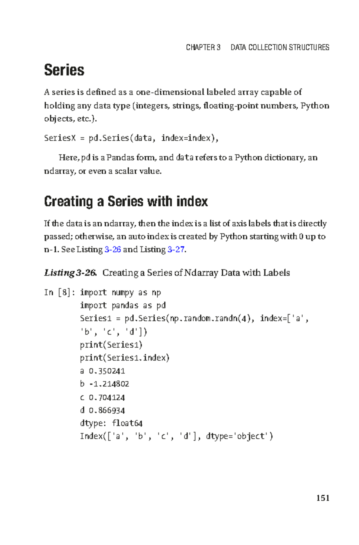 Series trong python - Series A series is defined as a one-dimensional ...