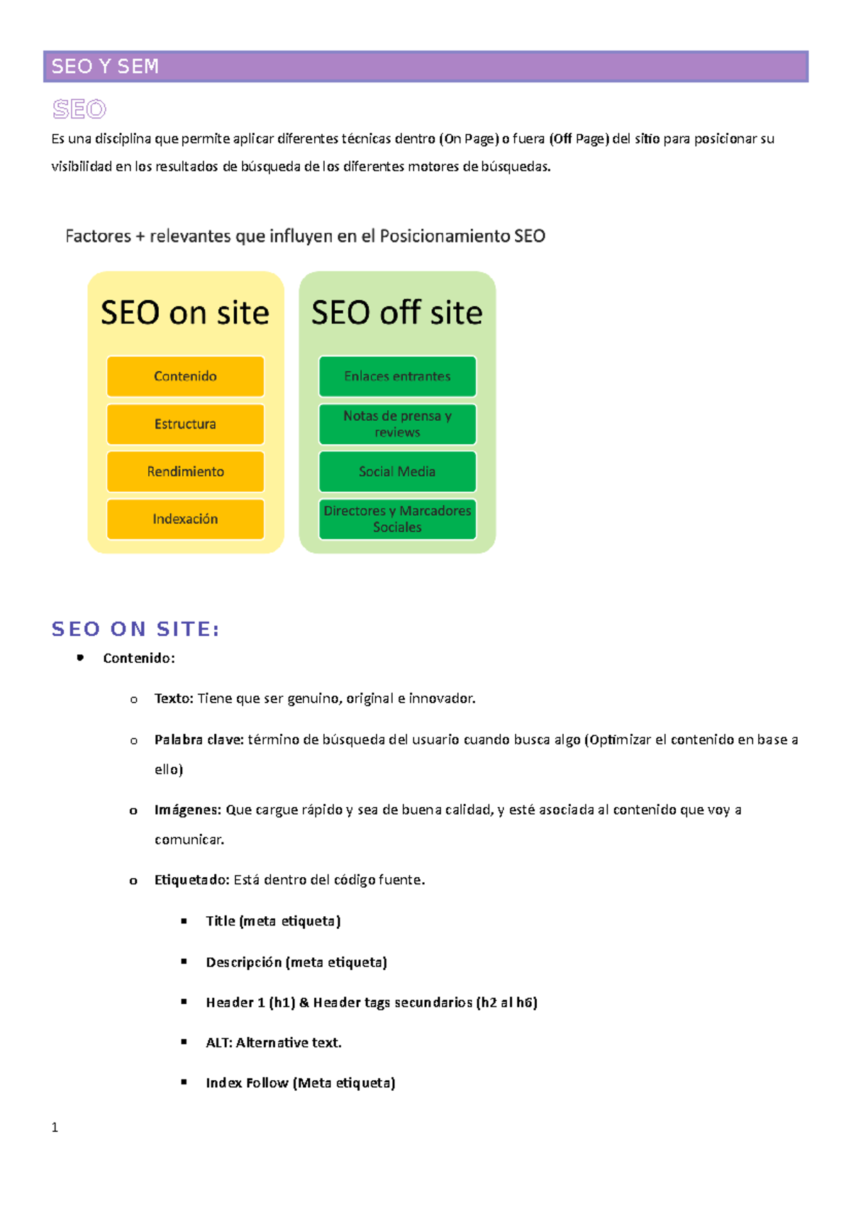 SEO Y SEM - Resumen Seo Y Sem - SEO Y SEM SEO Es Una Disciplina Que ...