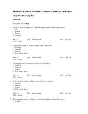 Lab 1 Week 3 Doc - chemistry answers - Answer the questions below: In ...