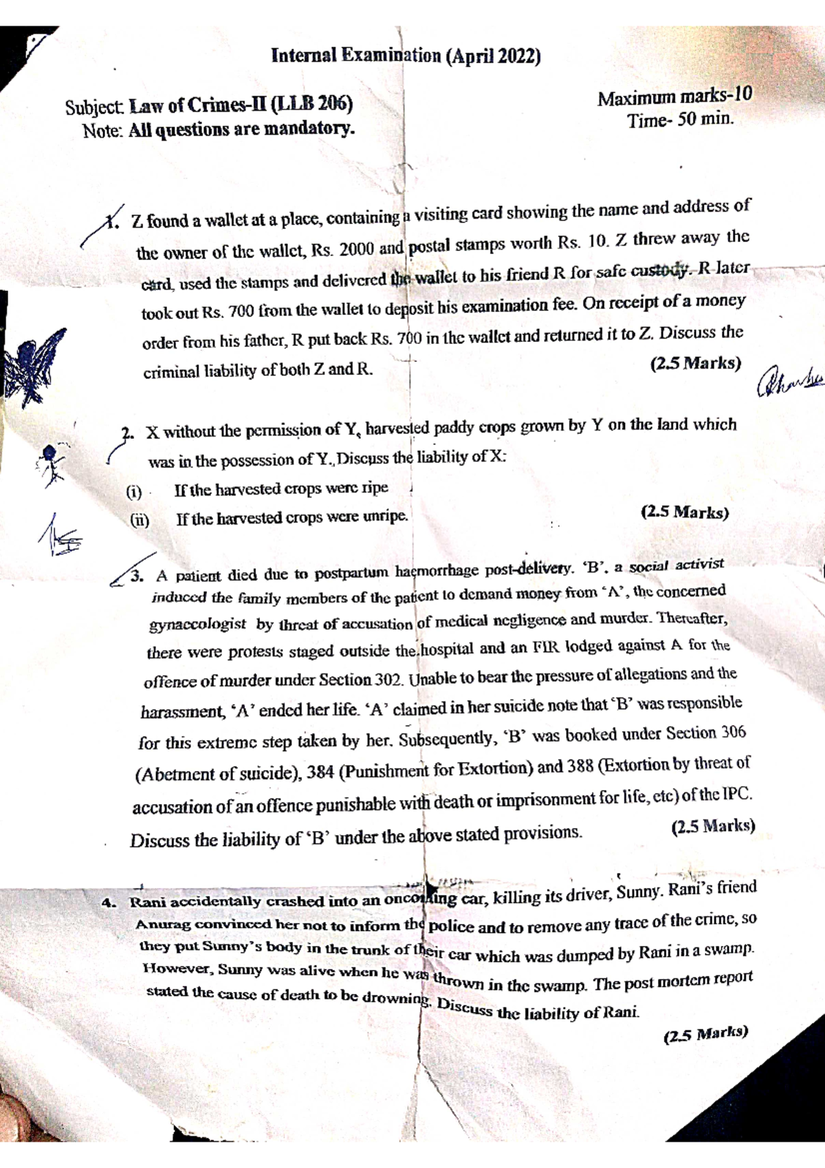 internal examination Crpc Studocu