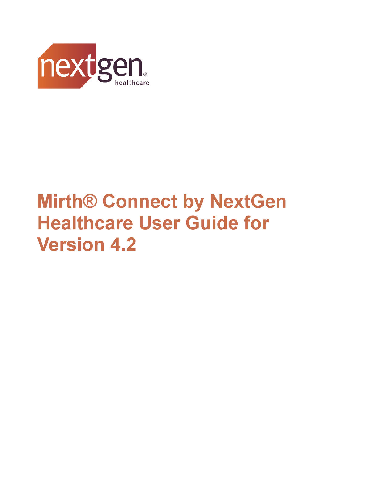 mirth connect user guide