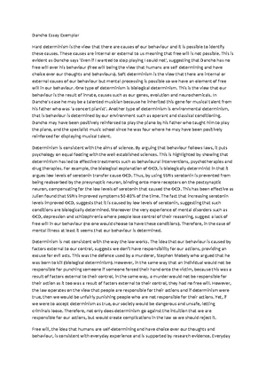 Cognitive q2 plan - Plan for seen exam question for reassessment. Layed ...