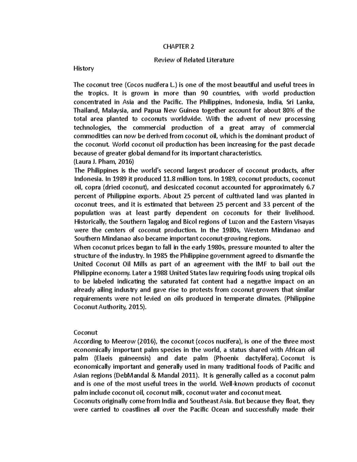 Chapter 2 - macdes - CHAPTER 2 Review of Related Literature History The ...