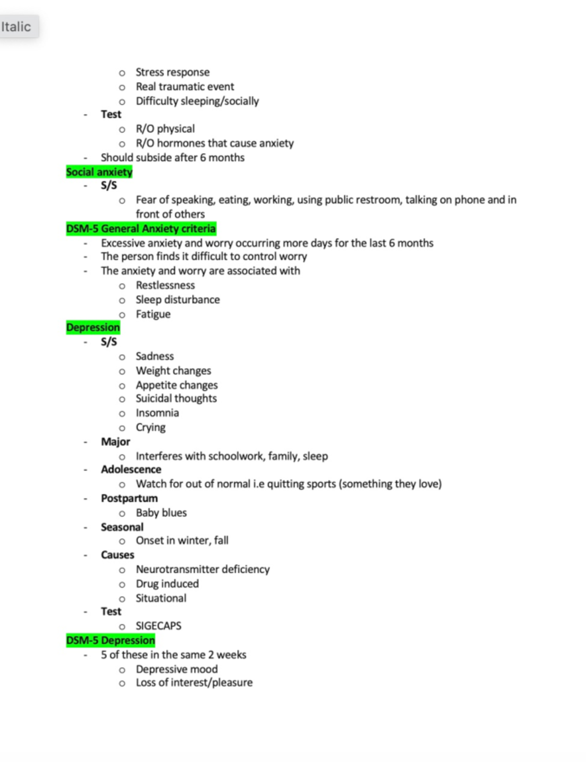 Pathophysiology Study Guide For Exam 2 Part 18 - BIO-322 - Studocu