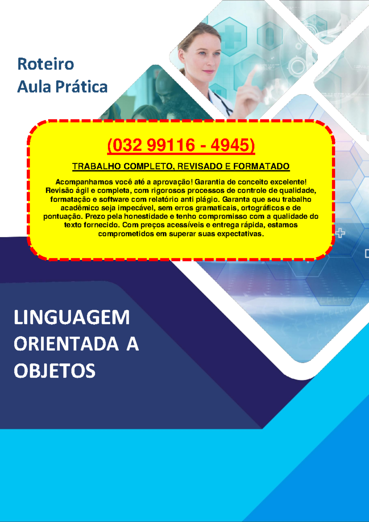 Resolu O Roteiro De Aula Pr Tica Linguagem Orientada A Objetos