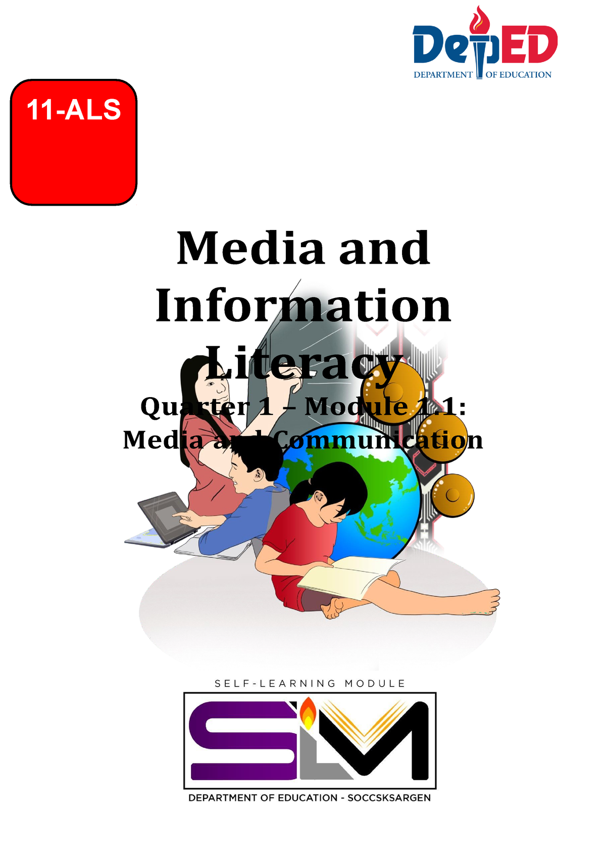 MIL Q1 M1 - Module - Media And Information Literacy Quarter 1 – Module ...