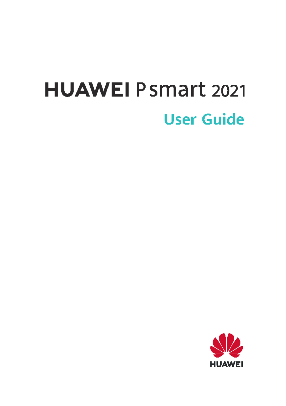 Huawei P smart 2021 User Guide-(PPA-LX1&LX2,EMUI10 - User Guide ...