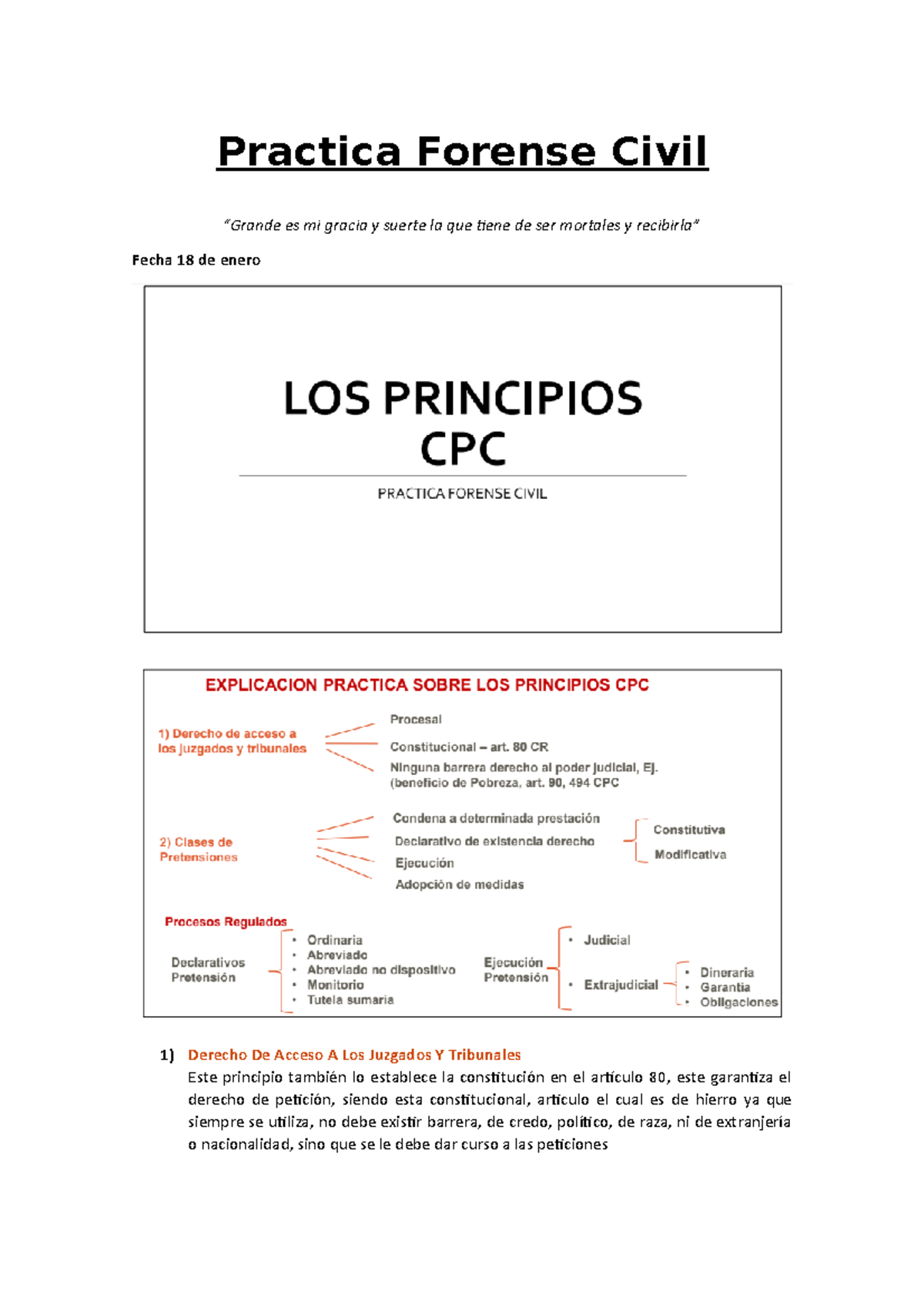 Practica Forense Civil (10) - Practica Forense Civil “Grande Es Mi ...