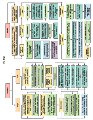 Civ Pro Pleadings Flowchart - Pleadings File Complaint (R. 11) Court ...