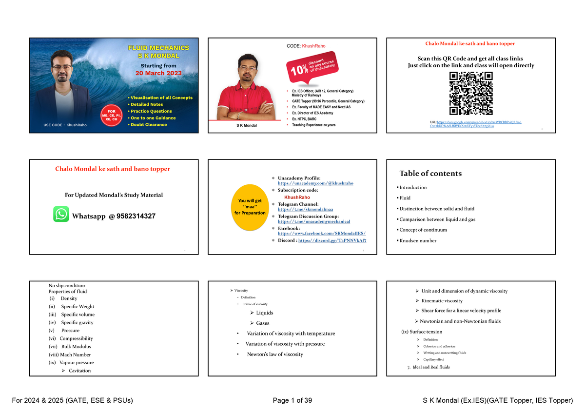 Fluid Mechanics For 2024 2025 GATE ESE PSUs By S K Mondal 2 203   Thumb 1200 849 