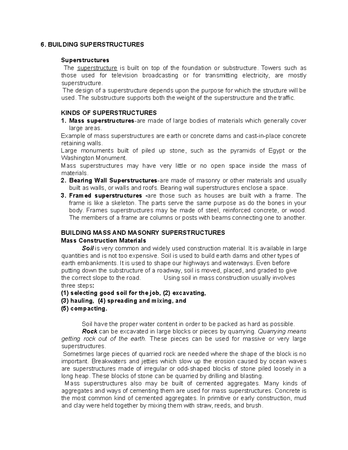 IM-21 Advanced Construction Method - 6. BUILDING SUPERSTRUCTURES ...