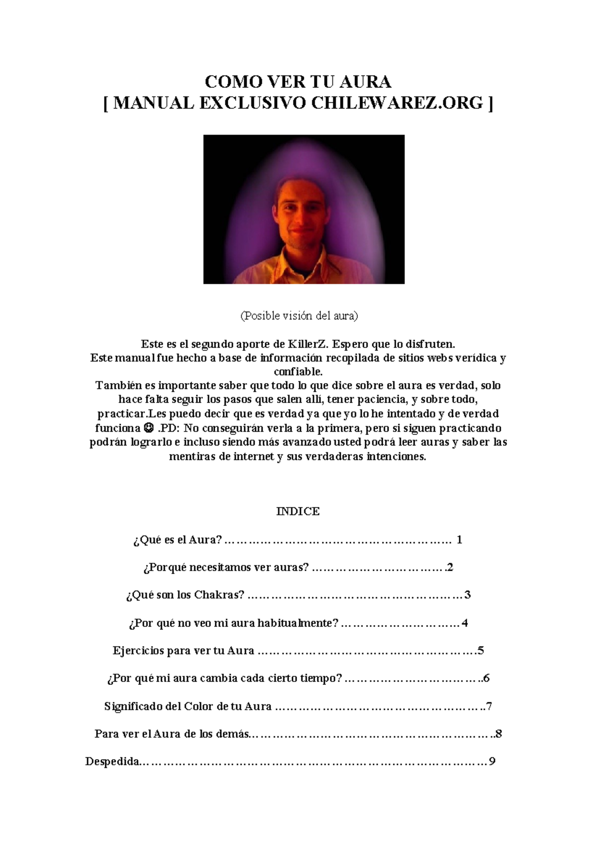 Como Ver Tu Aura Ensayo COMO VER TU AURA [ MANUAL EXCLUSIVO