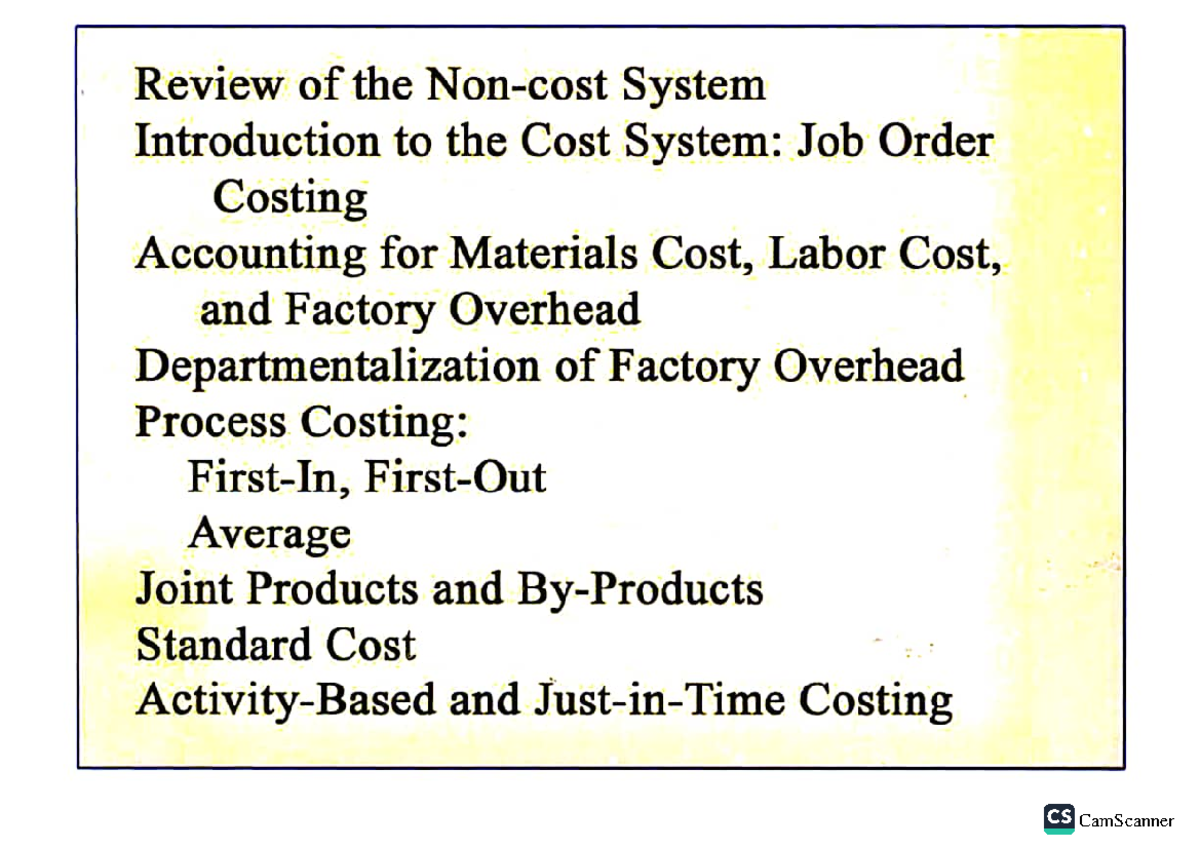 Cost Accounting by Nenita Mejorada Introduction to Research Studocu