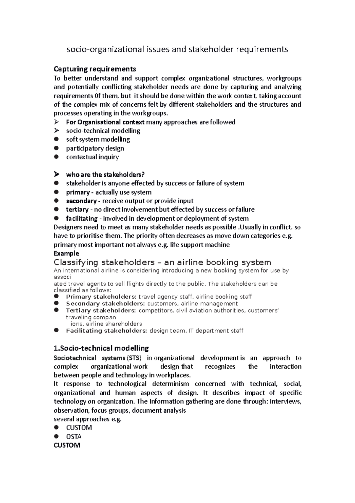4.organization issues-requirements - socio-organizational issues and ...
