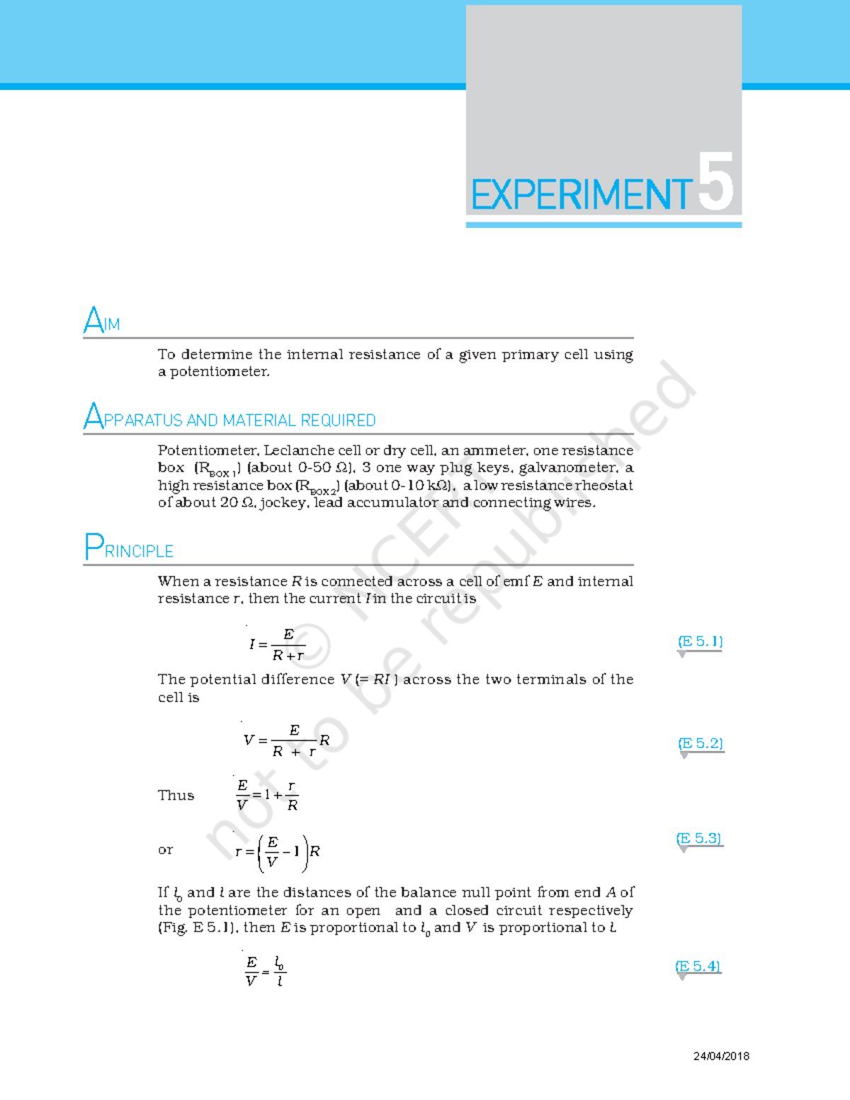 Experiment 5 - EXPERIMENTEXPERIMENTEXPERIMENTEXPERIMENTEXPERIMENT AIM ...