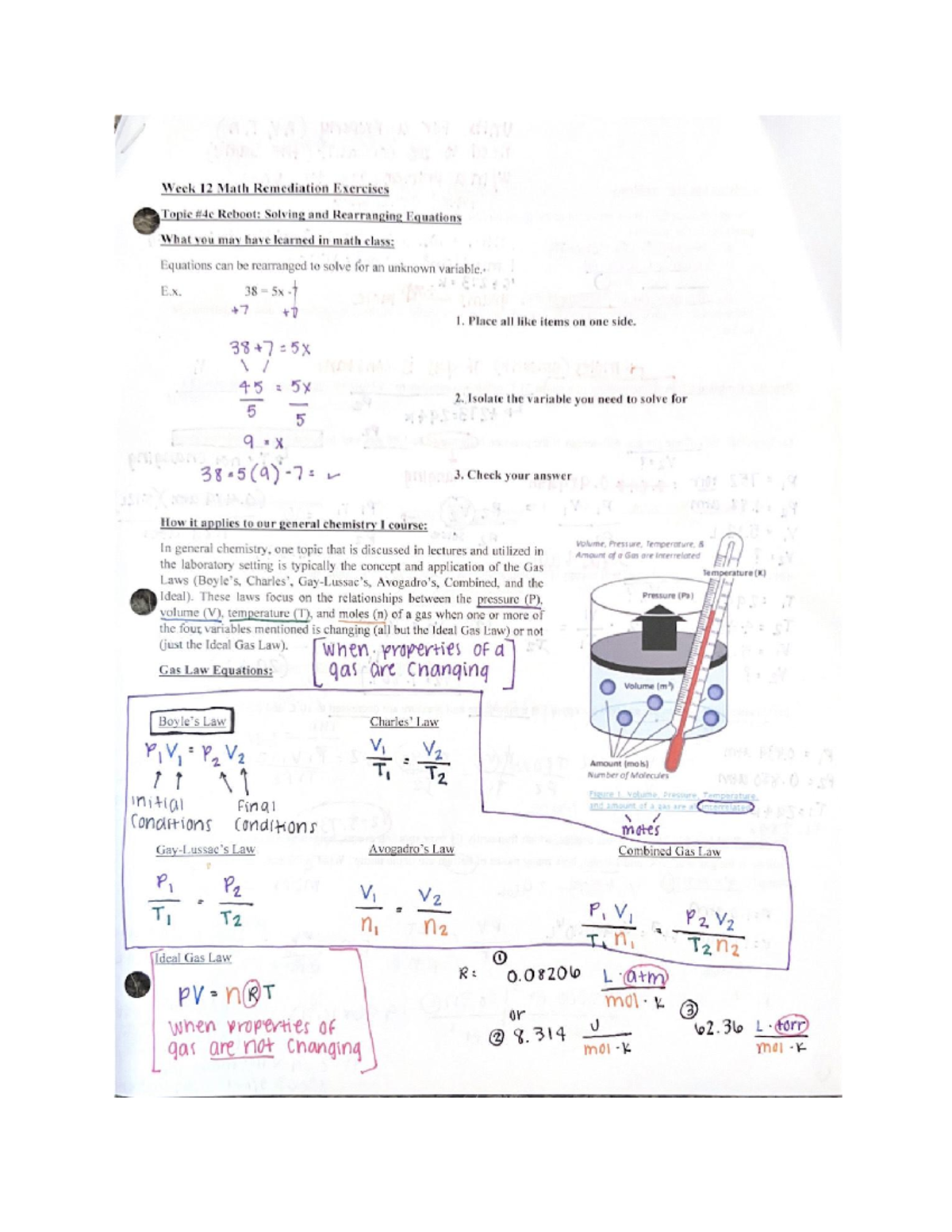 Chemistry 1 Notes - CHEM 1411 - Studocu