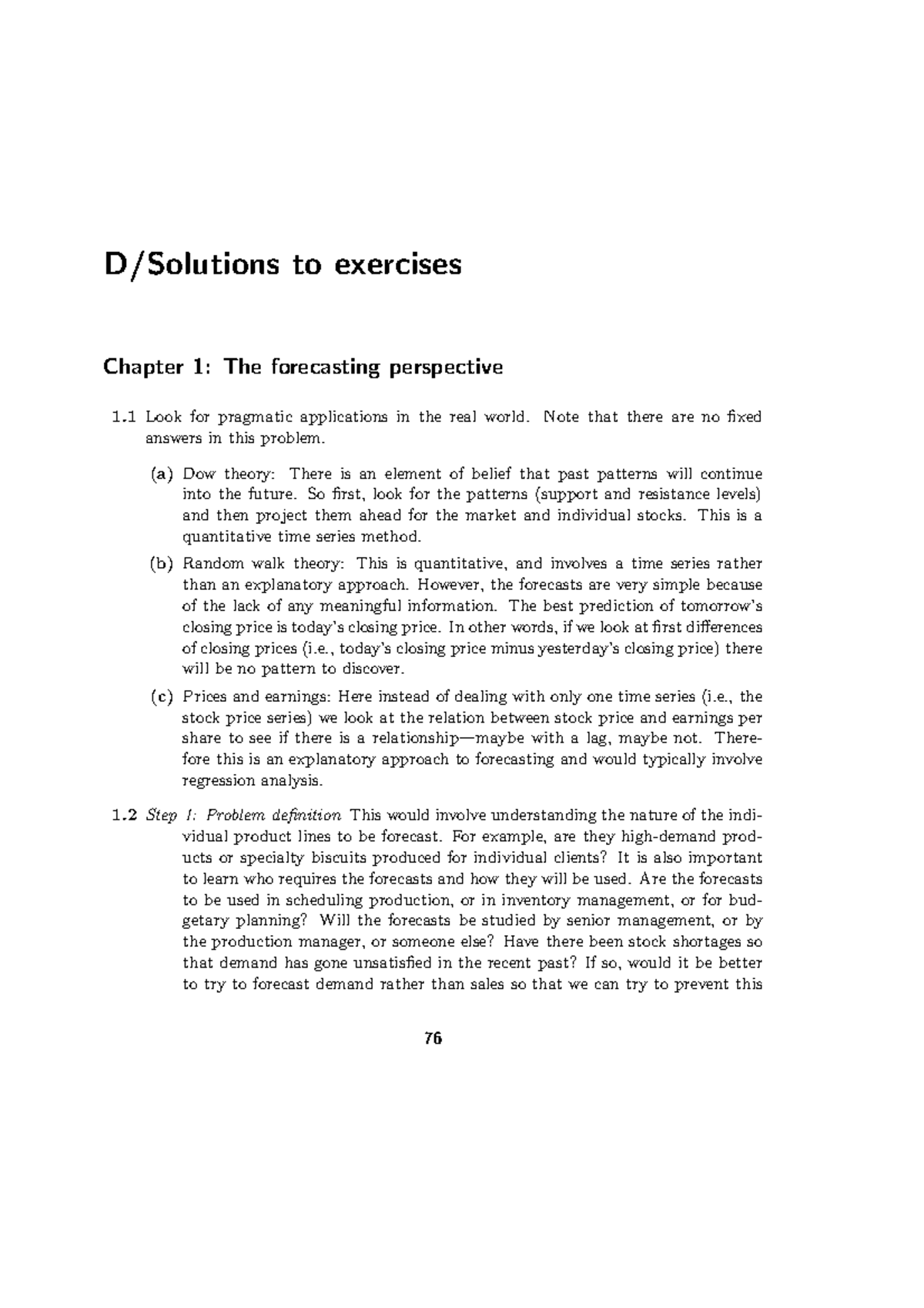 374651808 Solutions of Forecast Methods and Applications 1998 ...