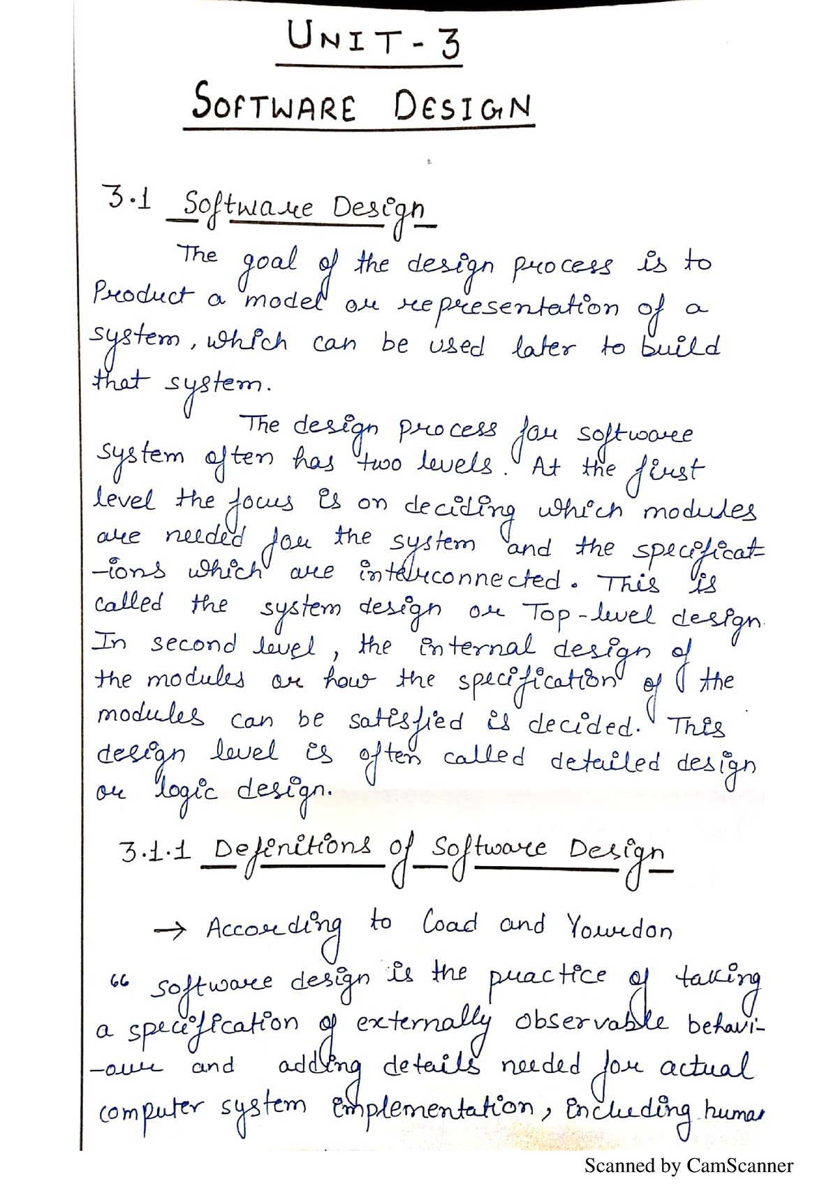 Unit 3 Notes - Operating System , B.tech - Studocu