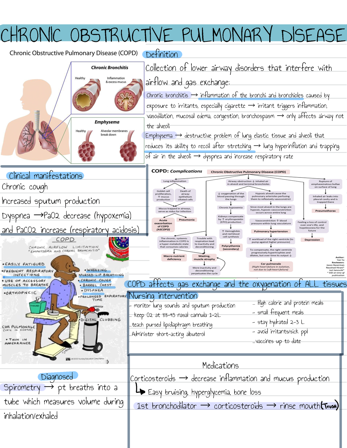 COPD respiratory review - CHRONIC OBSTRUCTIVE PULMONARY DISEASE ...