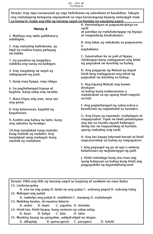 Q1-WW-4 - Written Work Filipino 8-Q1 - FILIPINO 8- Q1_Written Work ...