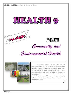 Health 9 - Syllabus SY 2020-2021 - ARAL-LSHS Form No. 001: Course ...