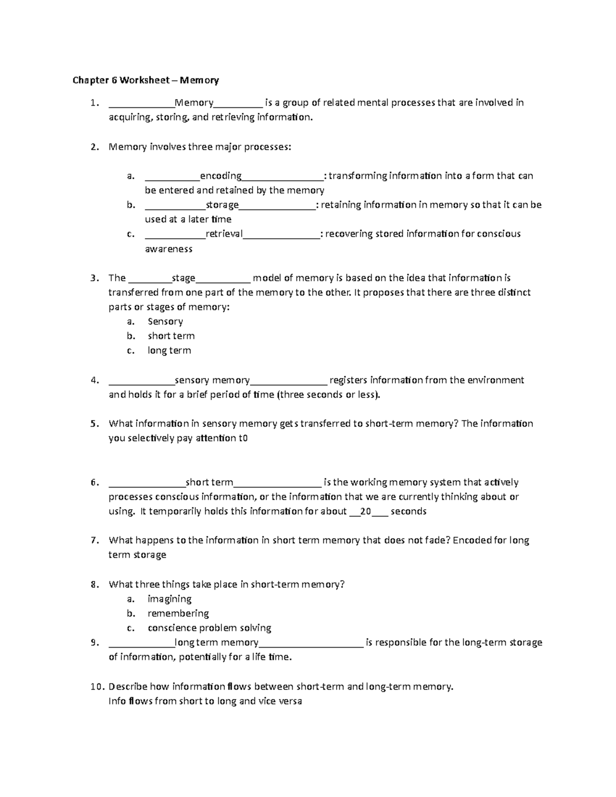 Chapter 6 Worksheet - Simon - Chapter 6 Worksheet Memory 1. is a group ...